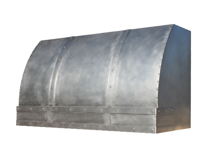 stainless steel vent hood with straps 